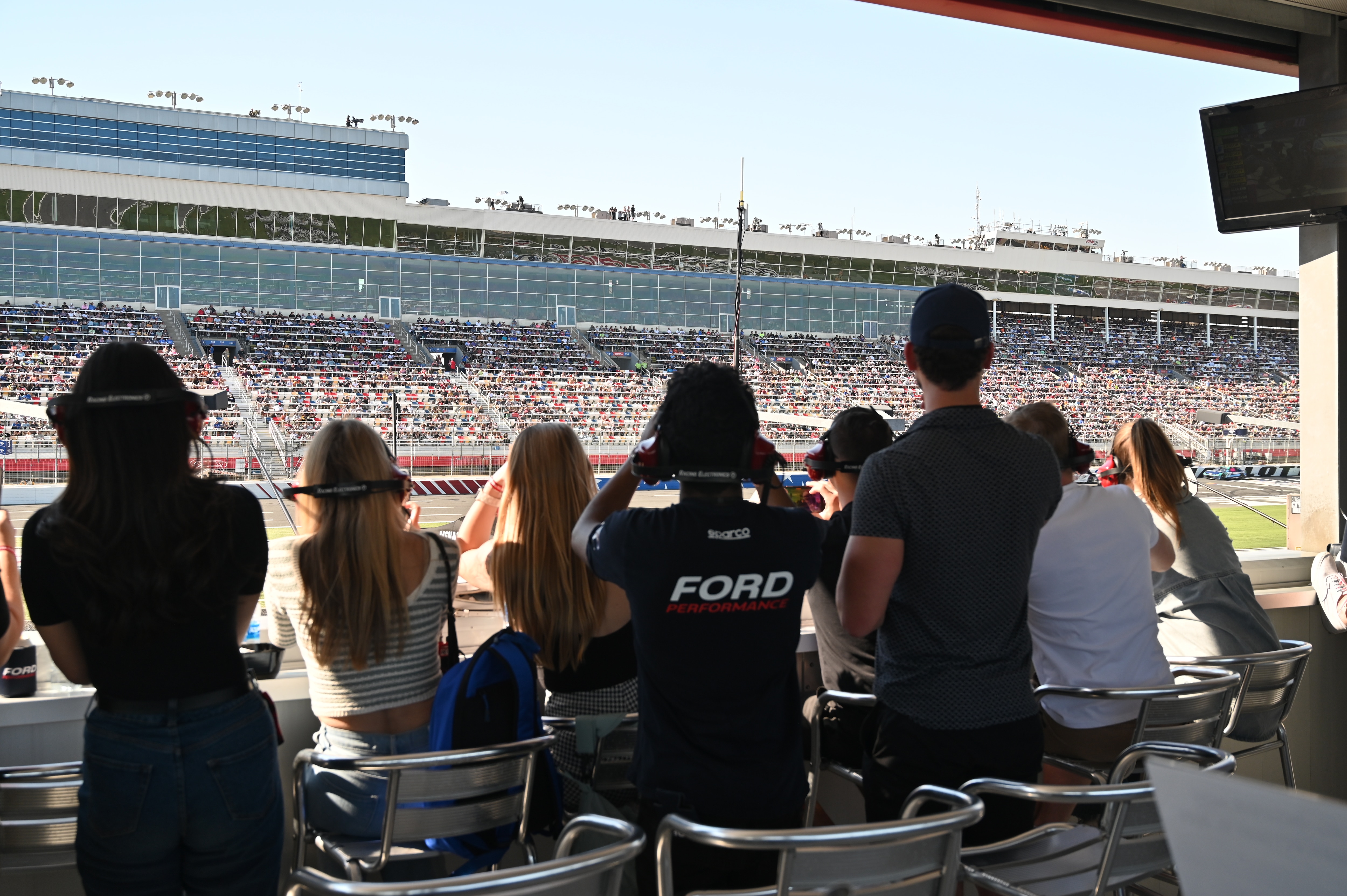 Friends of Ford at a Ford Performance Motorsports event on Oct. 13, 2024.